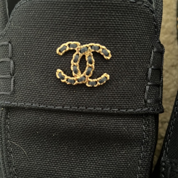 Authentic Chanel moccasins loafers size 38.5 - Picture 10 of 10